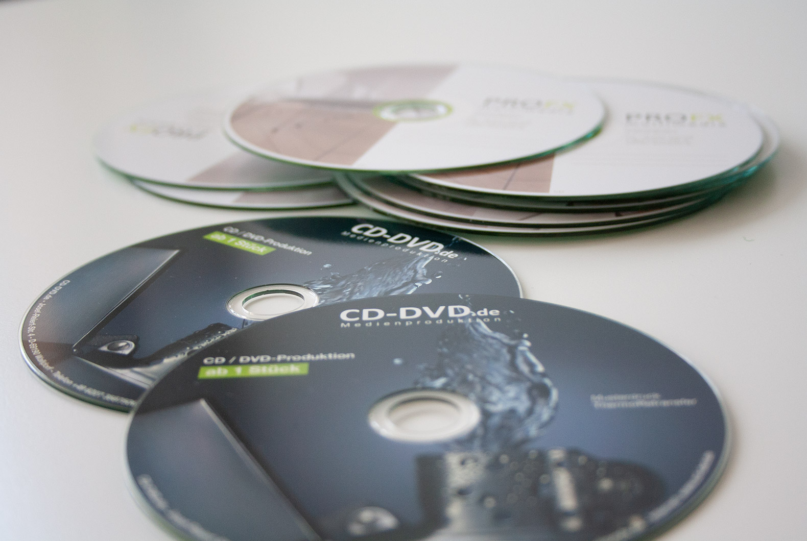 CD DVD Druckverfahren Siebdruck und Offsetdruck